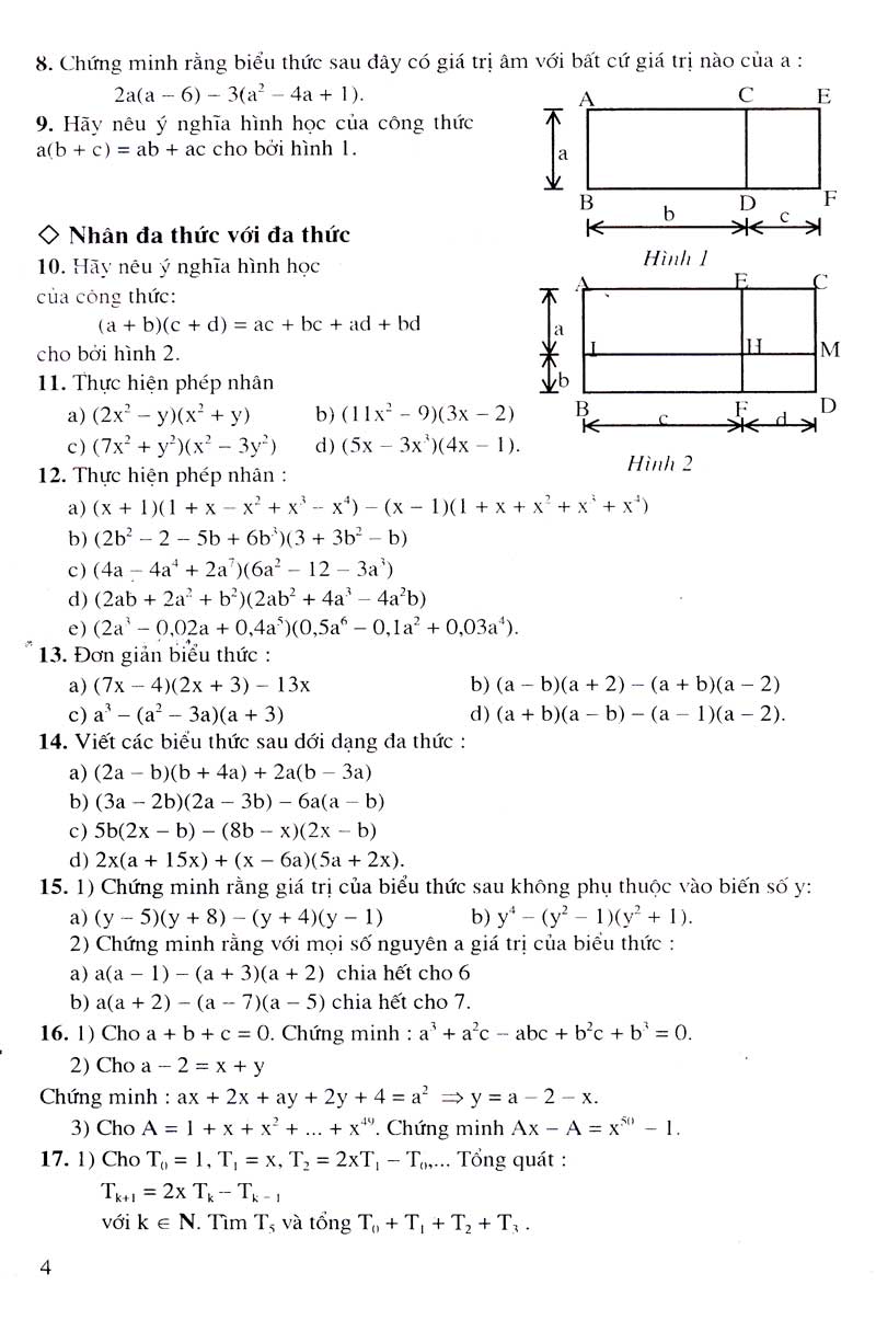 500 Bài Toán Chọn Lọc Lớp 8