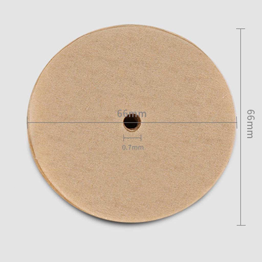 2x 100 Pieces Coffee Pod Replacement Filter, Disposable Coffee