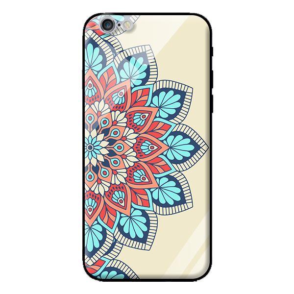 Ốp lưng kính cường lực cho iPhone 6S Họa Tiết - Hàng chính hãng