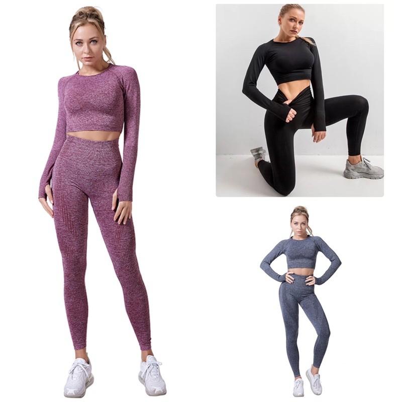 SET ĐỒ TẬP GYM YOGA DÀI TAY