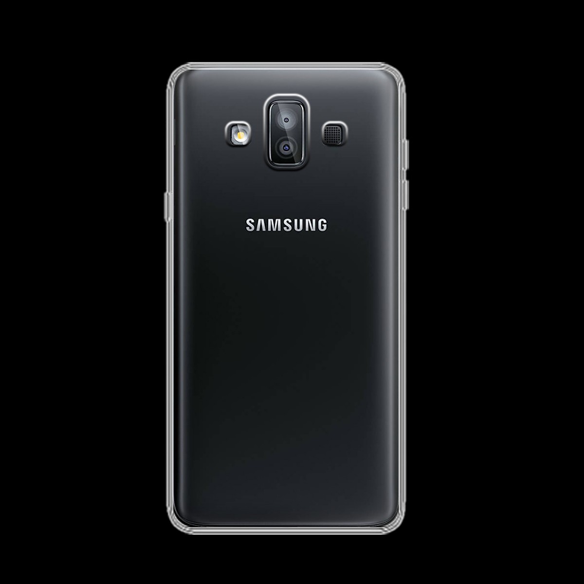Ốp lưng dẻo silicone trong suốt dành cho Samsung Galaxy J6 Plus