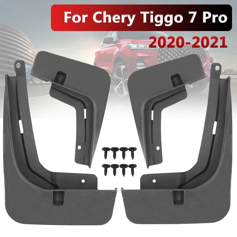FENDER Set 4 tấm chắn bùn màu đen cho xe Chery Tiggo 7 Pro 2020-2021