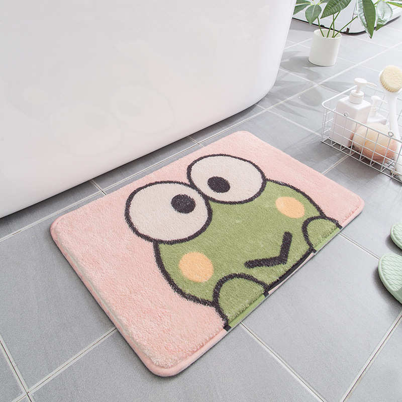 Thảm Chùi Chân Lau Chân 40x60cm Nhiều Hình Cute Thấm Nước Chống Trơn Phù Hợp Phòng Khách Phòng Ngủ Nhà Tắm