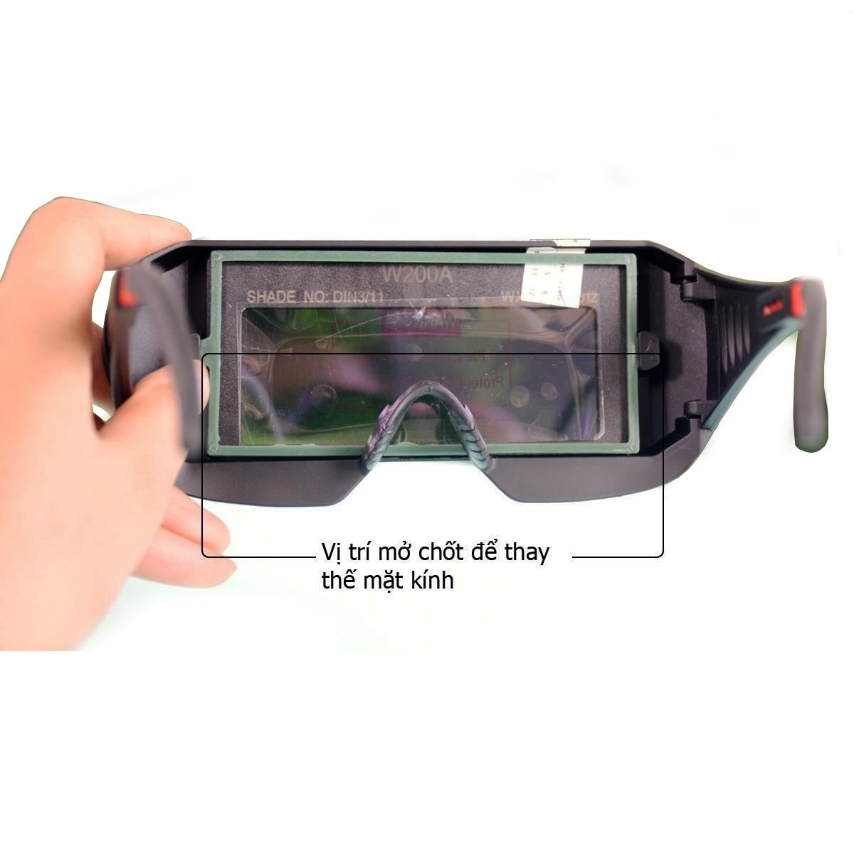 Kính hàn tự động Weldcom W200A- Chính hãng