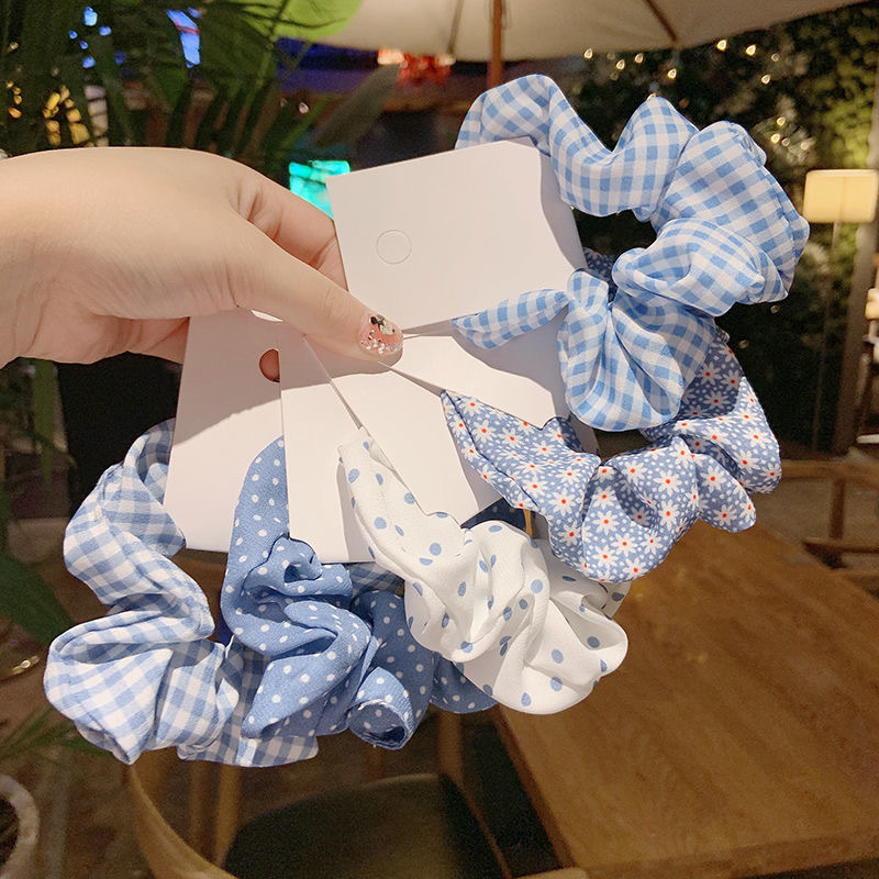 Sét 3 dây buộc tóc nhiều mẫu dễ thương