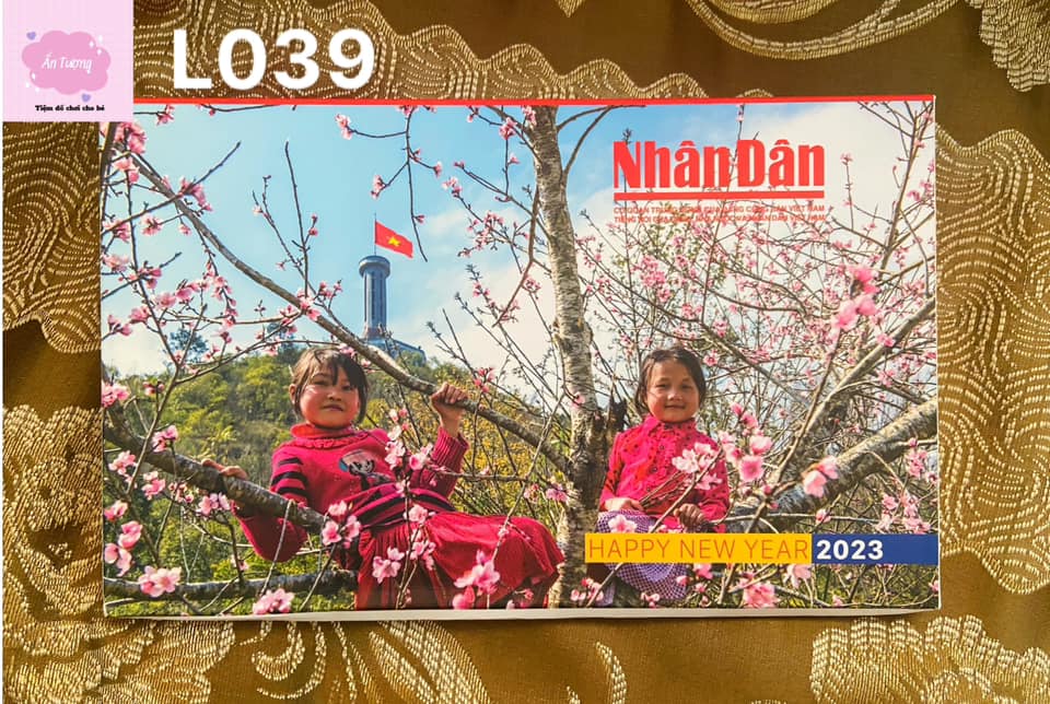 Lịch Tết 2024 - Xuân Giáp Thìn - Lịch 2024 để bàn văn phòng nhân dân chủ đề hay, ý nghĩa