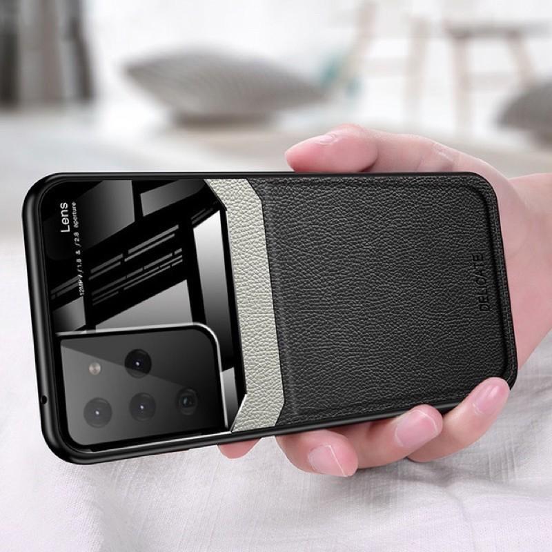 Ốp lưng dành cho Galaxy S21, S21 Plus, S21 Ultra giả da