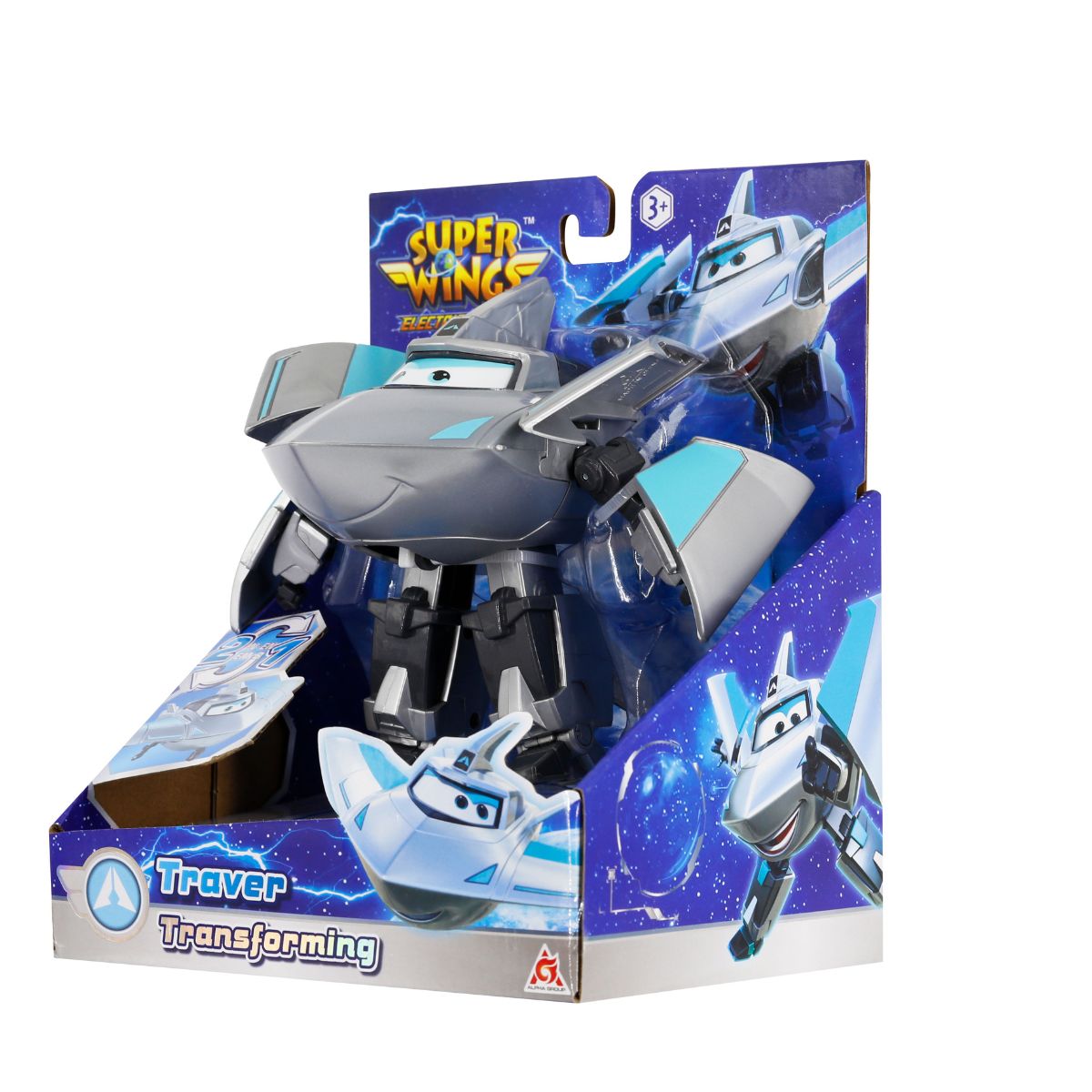 Đồ Chơi Robot Biến Hình Cỡ Lớn Traver Sôi Nổi SUPERWINGS EU780232