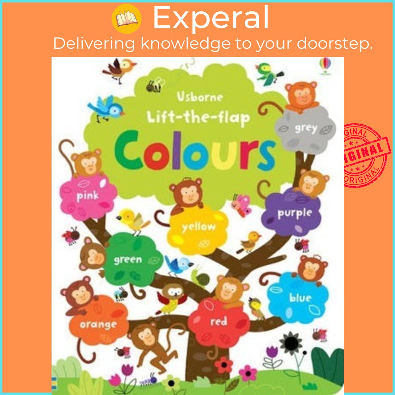 Sách - Lift the Flap Colours Book by Felicity Brooks