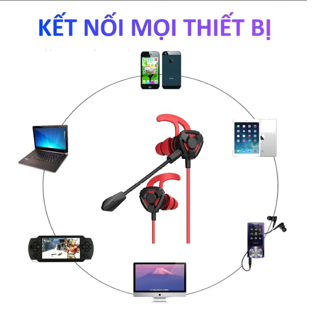 Tai Nghe Gaming Có Mic SIDOTECH G2M Nhét Tai Có Dây Âm Thanh Siêu Bass Chuyên Chơi Game Pubg Mobile Free Fire Tốc Chiến LMHT Liên Quân nghe rõ tiếng bước chân trên điện thoại dành cho game thủ Esport chuyên nghiệp - Hàng Chính Hãng