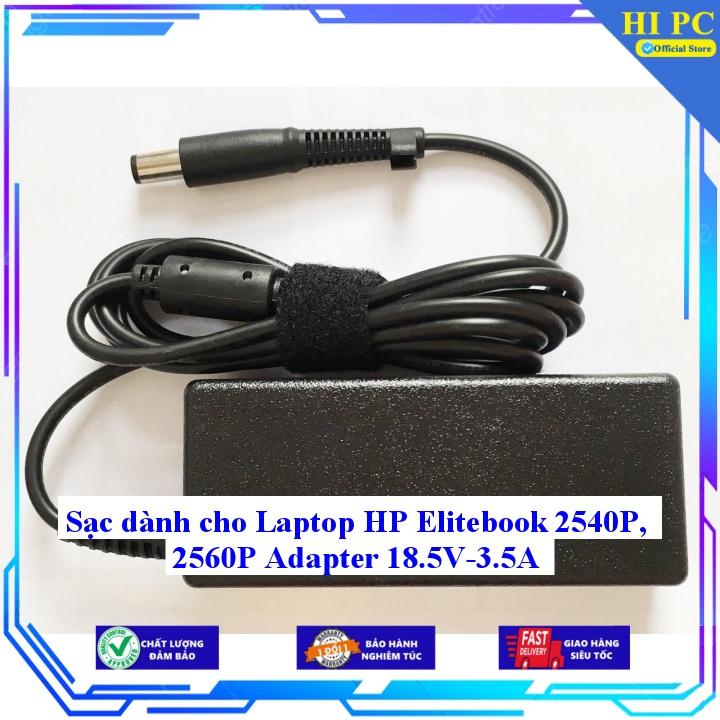 Sạc dành cho Laptop HP Elitebook 2540P, 2560P Adapter 18.5V-3.5A - Hàng Nhập khẩu