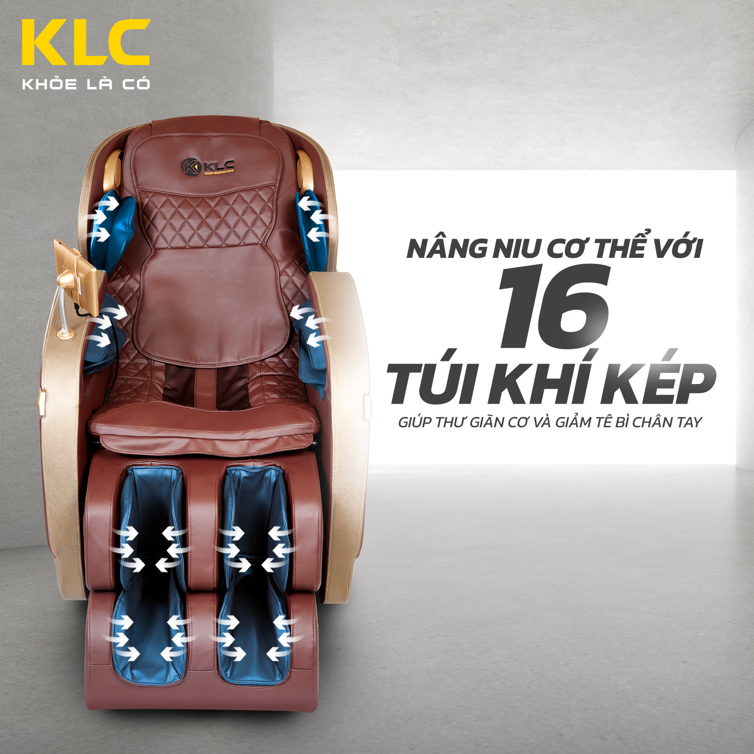 Ghế massage toàn thân KLC K228 New