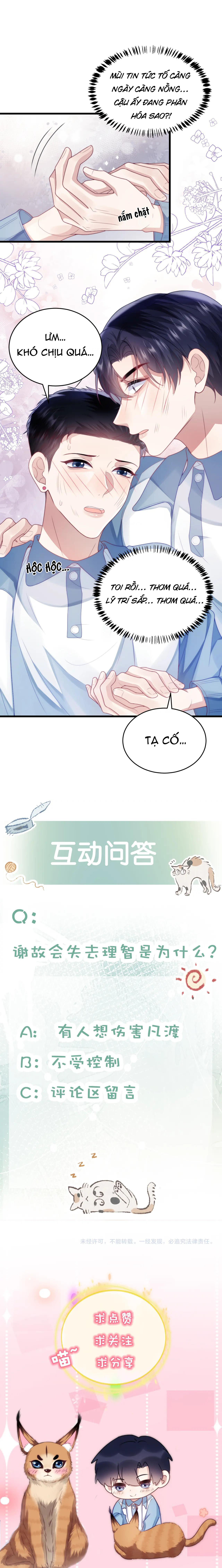 mèo hoang nhỏ của học bá quá chọc người rồi chapter 23 5