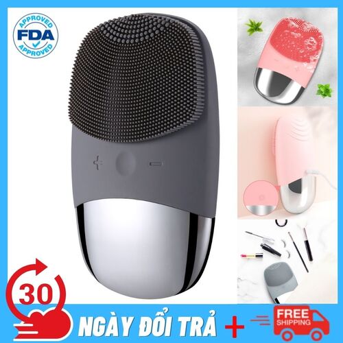 Máy rửa mặt Kết hợp điện di KHÁNG NƯỚC IPX7 100% Silicone cao cấp