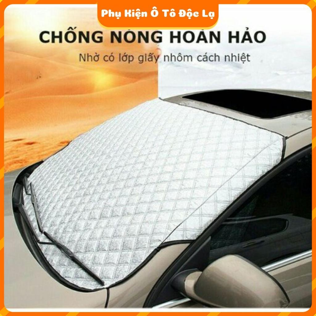 Tấm bạt phủ kính lái 4 lớp tráng nhôm chống nóng cao cấp