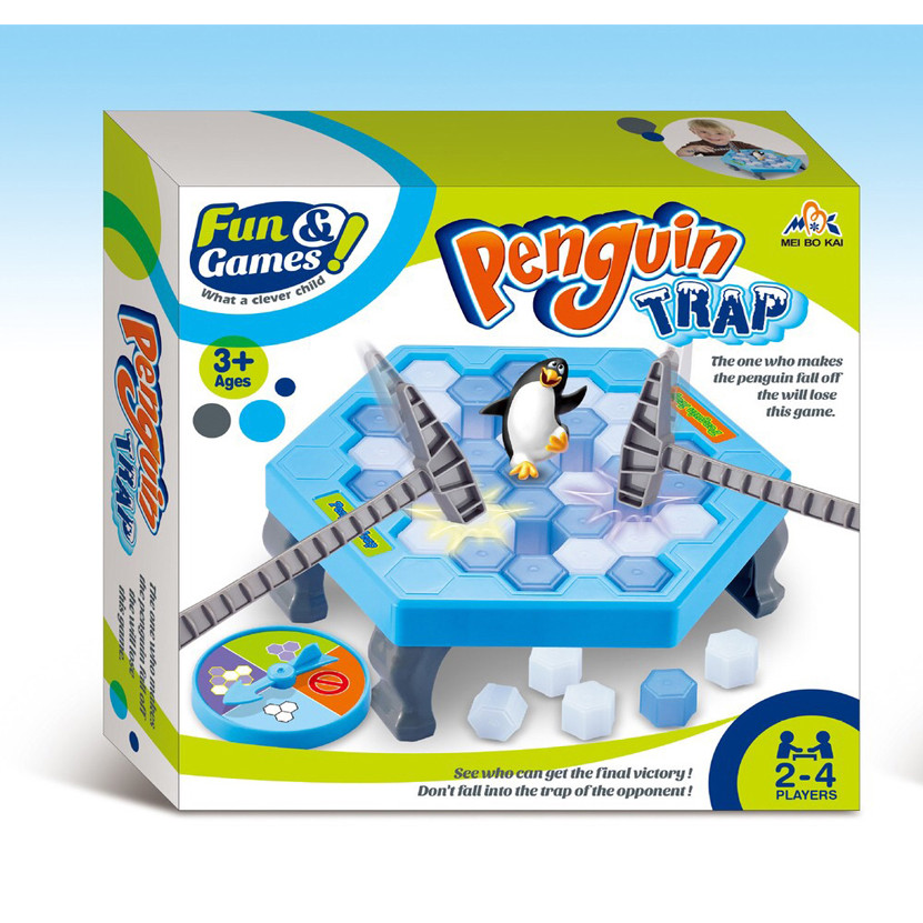 Bộ Đồ Chơi Phá Băng Bẫy Chim Cánh Cụt Penguin Trap Siêu Vui Nhộn