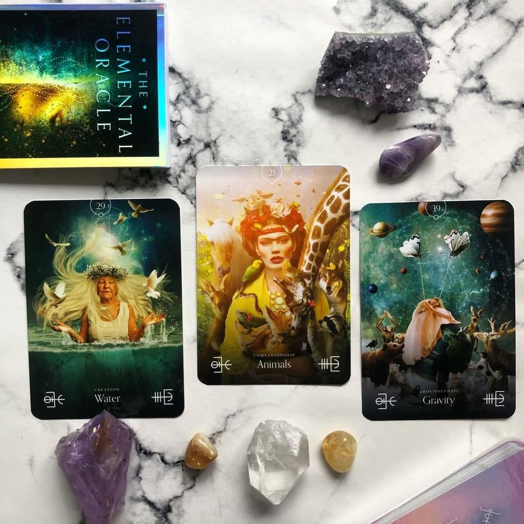 Bài Oracle Elemental Oracle Tặng Đá Thanh Tẩy