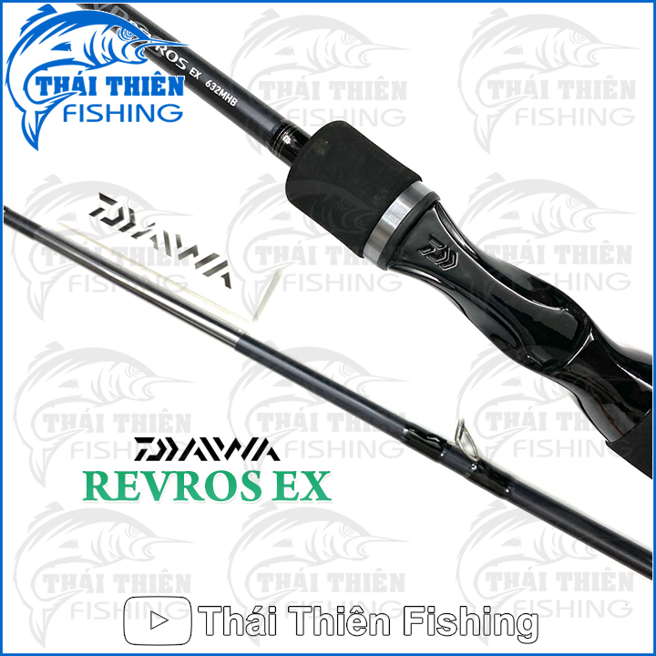 Cần câu Lure Máy Ngang Daiwa Revros Ex 632MHB