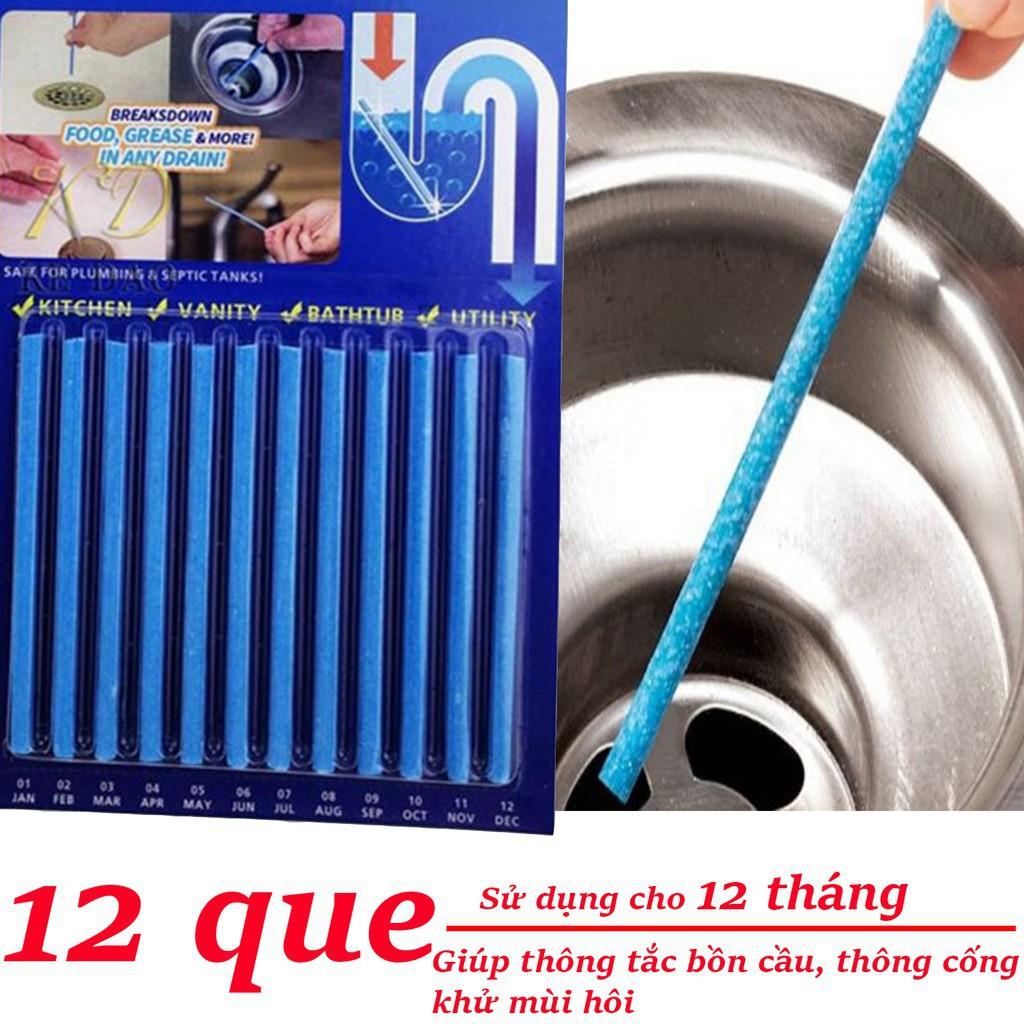 QUE THÔNG TẮC VỆ SINH, THÔNG CỐNG