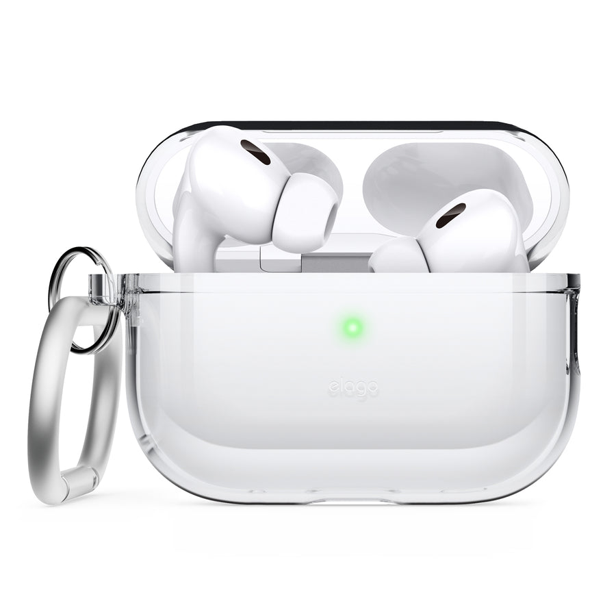 Ốp Elago Silicone Hang Case Trong Suốt Dành Cho Airpods Pro 2 - Hàng Chính Hãng