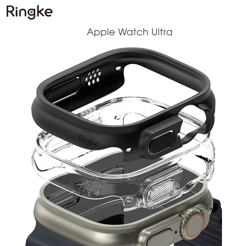 Bộ 2 Ốp dành cho Apple Watch Ultra 2/1 RINGKE Slim - Hàng Chính Hãng