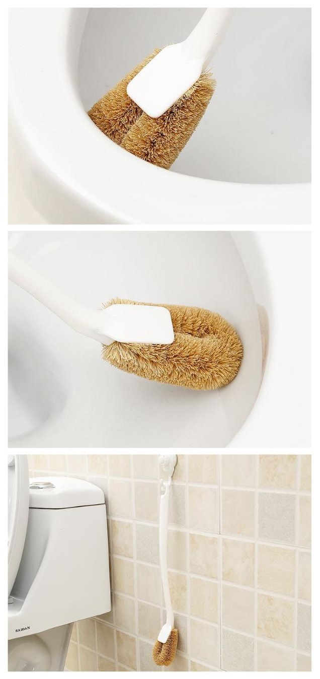 Combo 03 chiếc chổi cọ toilet xơ dừa hàng nội địa Nhật Bản