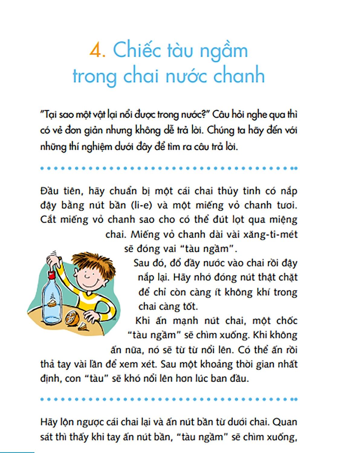 Sách Tàu Ngầm Trong Chai Nước Chanh