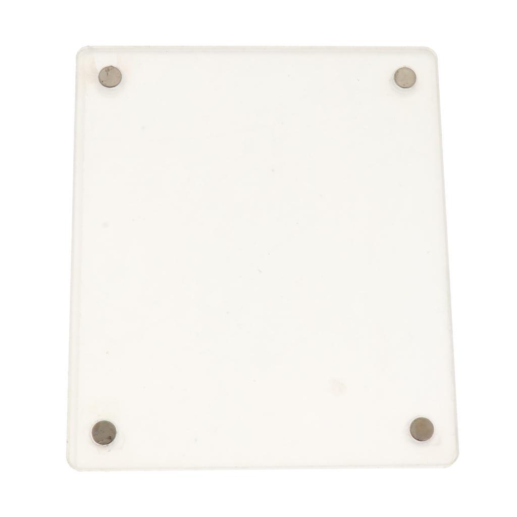 10 Pieces Acrylic Fridge Magnet Photo Frame for Fuji Mini 8/8+/9/70 SQ10