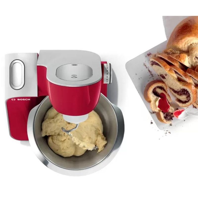 Máy Trộn Bột Đa Năng Boch MUM58720, Máy Nhào Bột, Đánh Trứng, Công Suất 1000W, 4 Tốc Độ, Dung Tích 3.9L, Nhập Đức