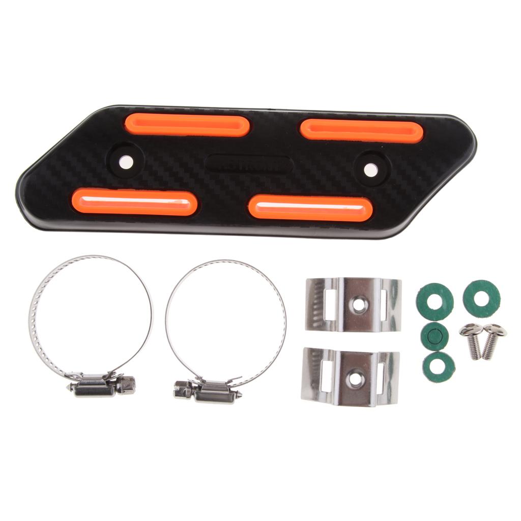 Motorcycle Motorbike Exhaust Muffler Heat Pipe Shield Protector Cover for HONDA