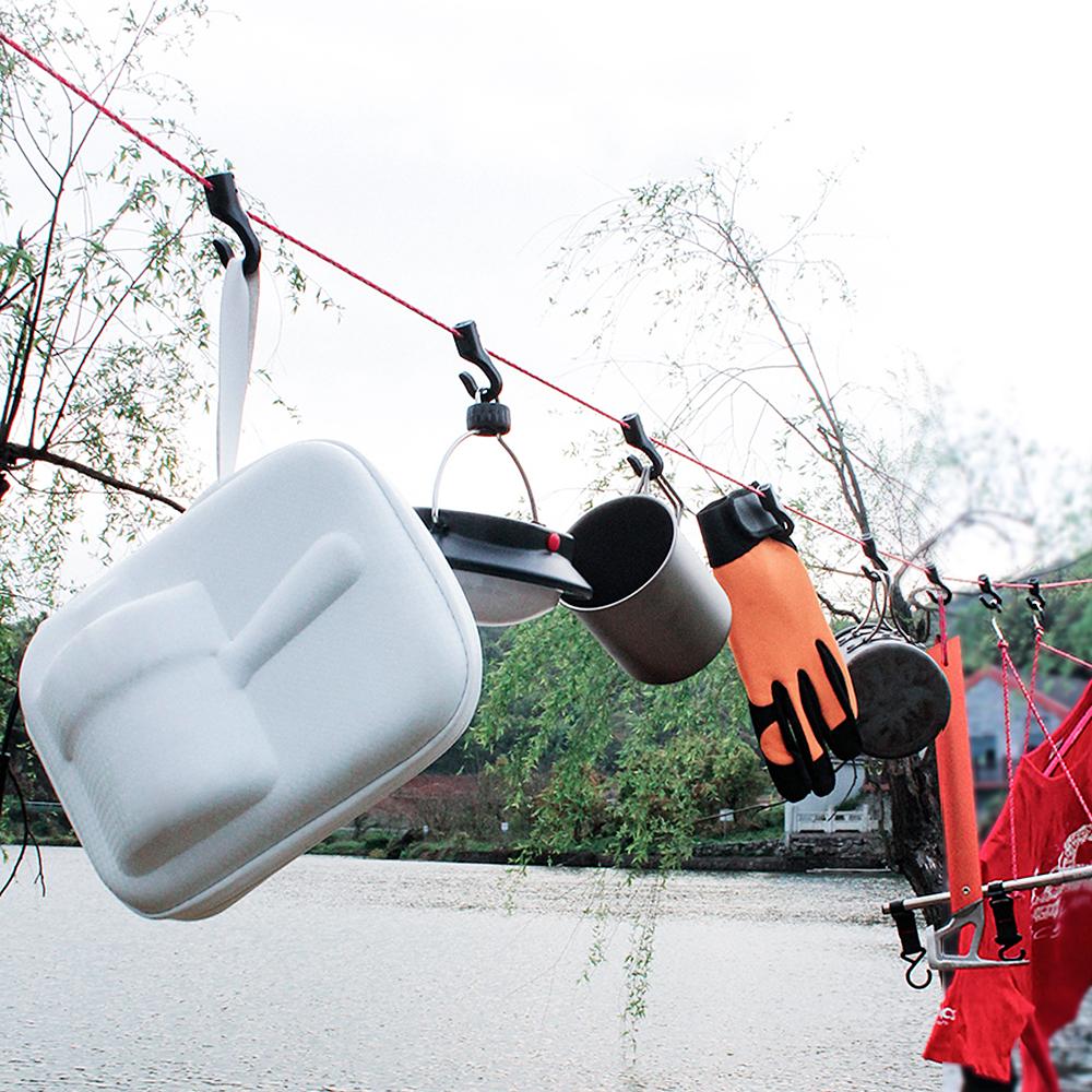 Dây treo ngoài trời 14ft Có thể điều chỉnh chống trượt Dây treo có móc