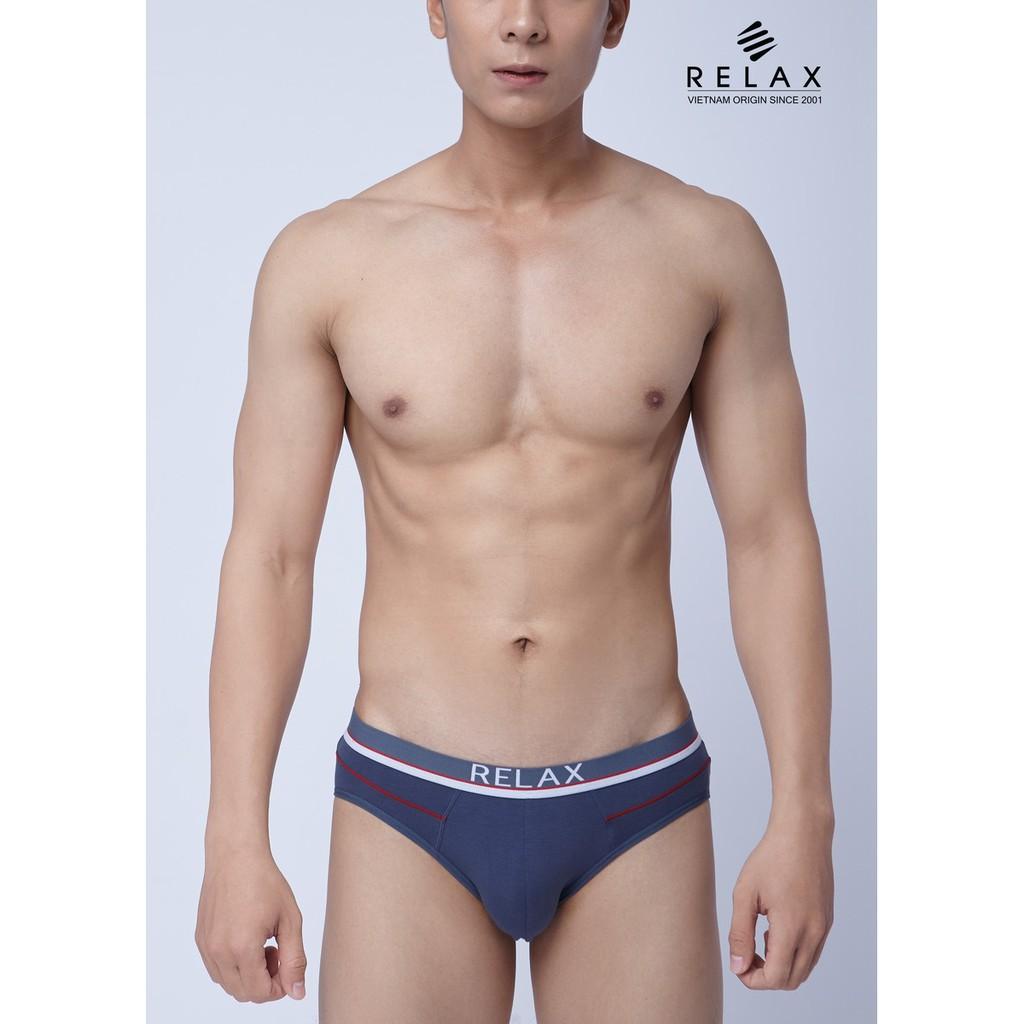 Quần lót nam brief RLTK064 quần sịp nam thoáng mát mềm mại cao cấp, co giãn tốt, ôm gọn - RELAX