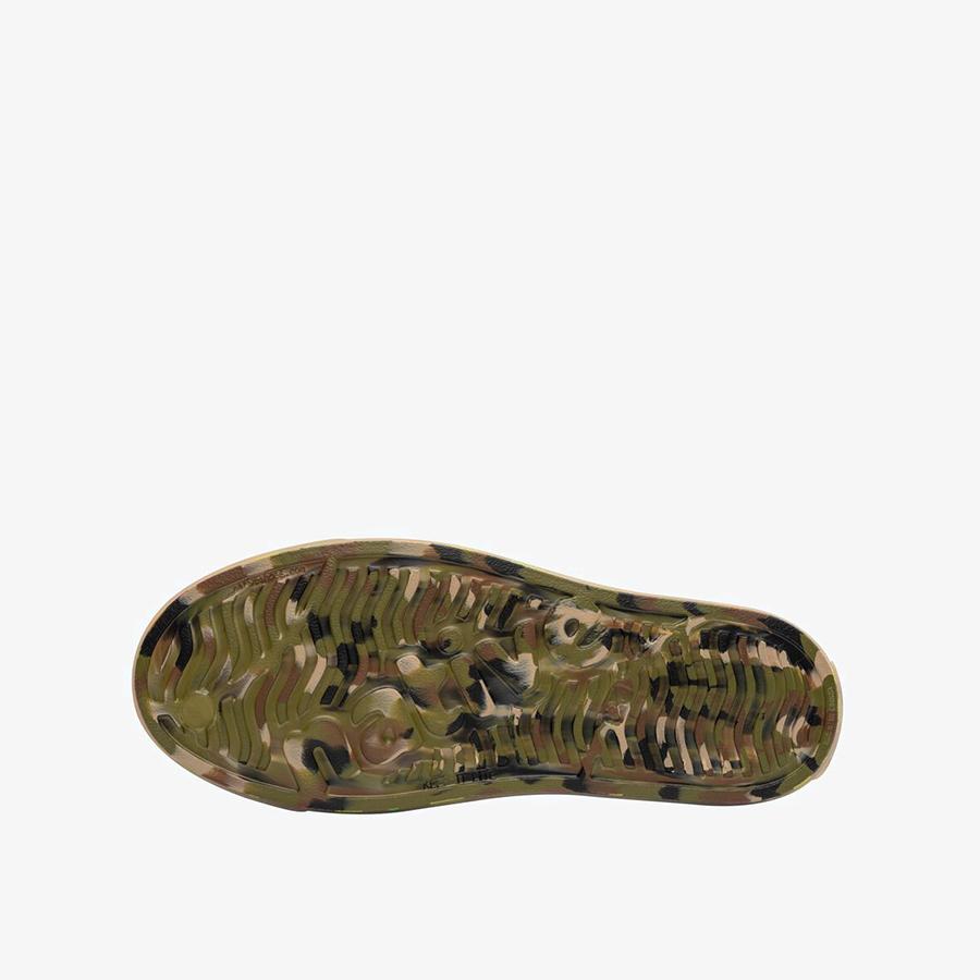 Giày Lười Unisex NATIVE Jefferson Print - ROOKIE GREEN MARBLE/ TRANSLUCENT/ MULTI POLKA DOTS - 34.5