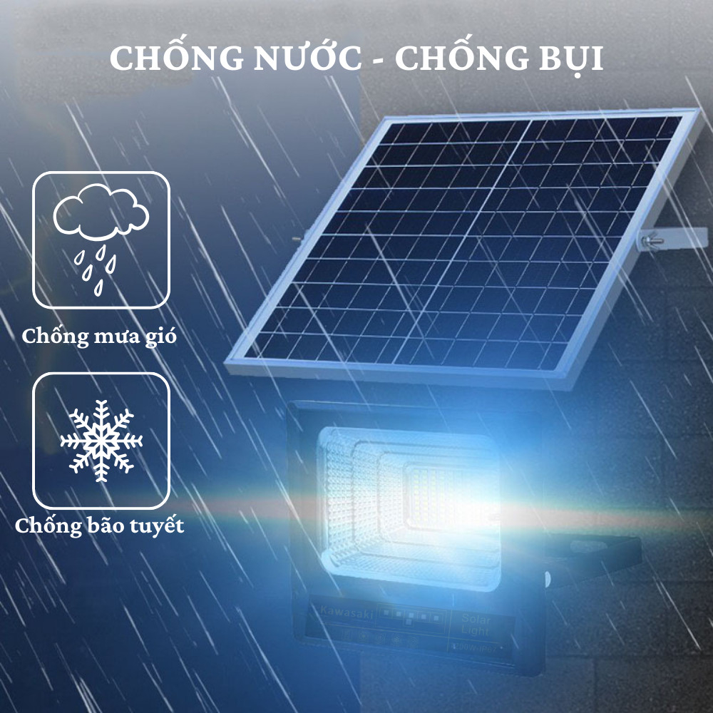 Đèn Năng Lượng Mặt Trời 1000W Solar Light