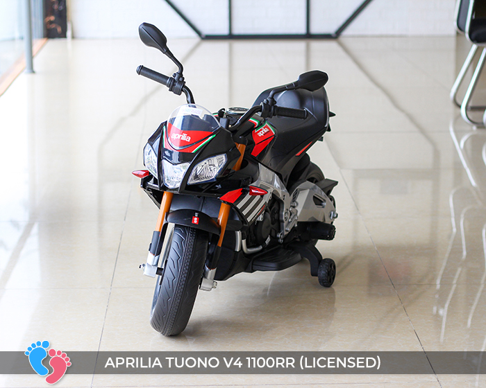 Mô tô điện Licensed APRILIA TUONO cho bé BABY PLAZA V4 1100RR