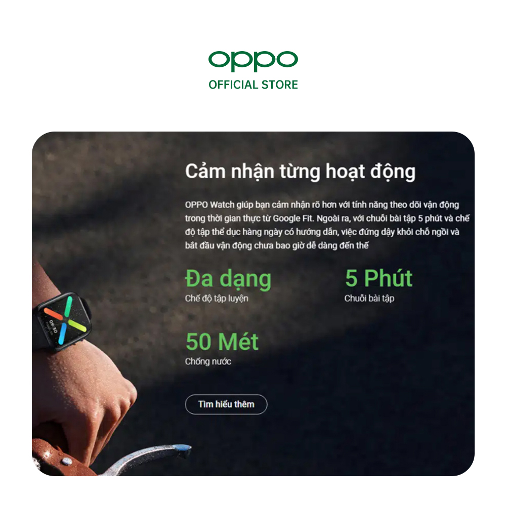 Đồng hồ OPPO Watch 41mm - Hàng Chính Hãng OPPO