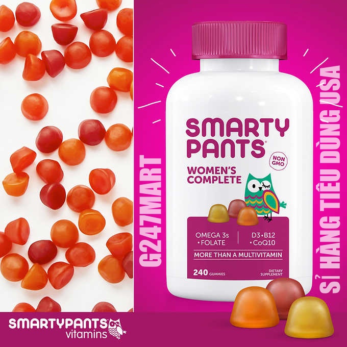 Kẹo Dẻo Vitamin Smarty Pants Women's Complete