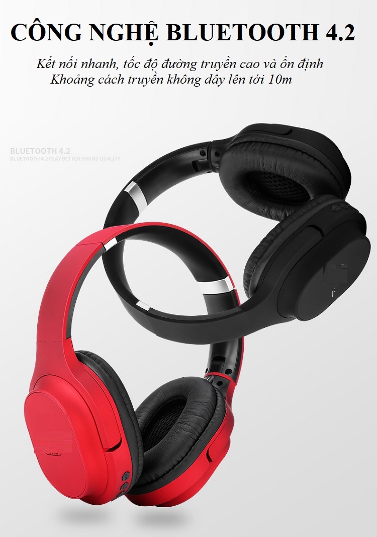 Tai nghe headphone không dây bluetooth ST.50