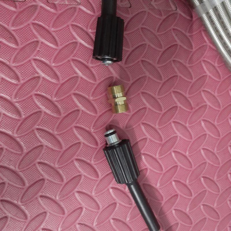 Nối dây rửa xe ren 22mm
