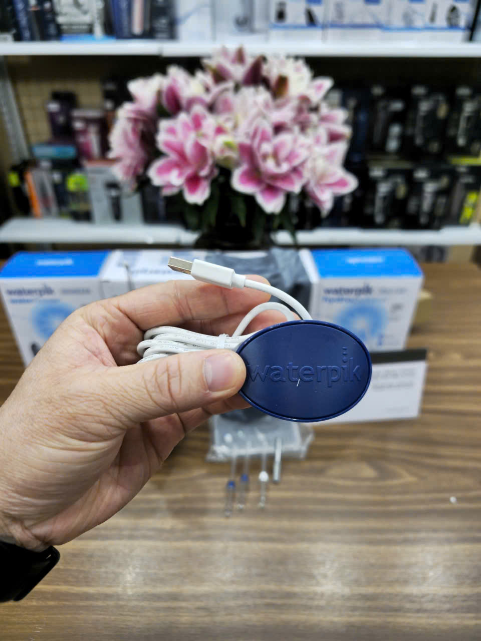 Máy tăm nước Waterpik Rose Gold WP-569 hàng chính hãng