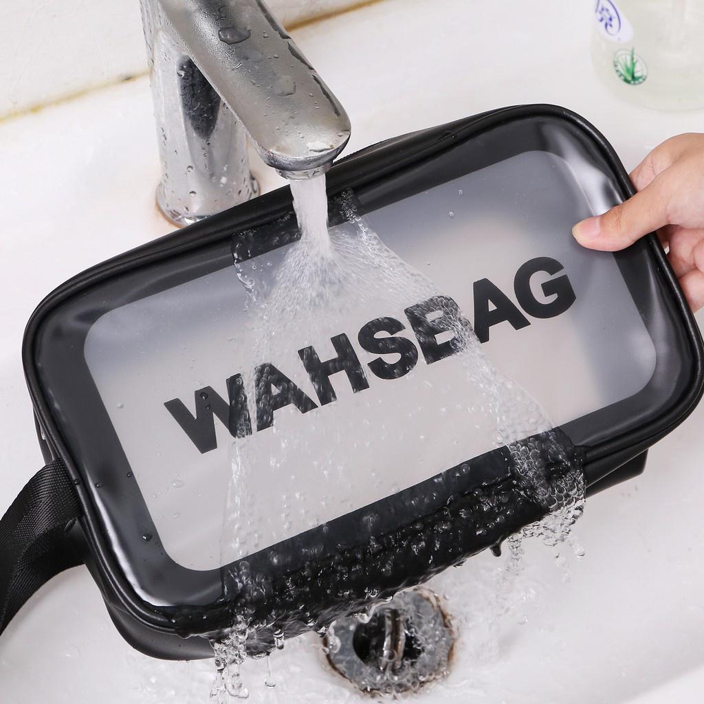 Túi Đựng Mỹ Phẩm Vật Dụng Du Lịch Washbag Chất Liệu PU TPU Chống Thấm 88249