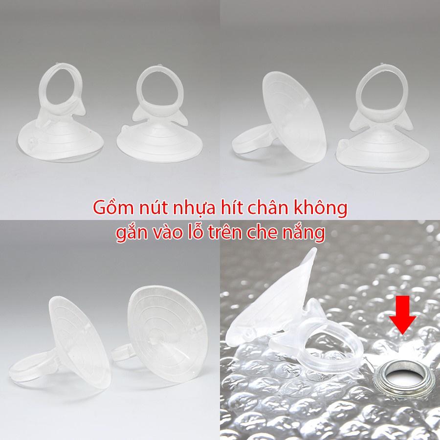Tấm Chắn Nắng Ô Tô Phản Quang Phủ Nhôm Bạc Cách Nhiệt Chống Thấm Nước.