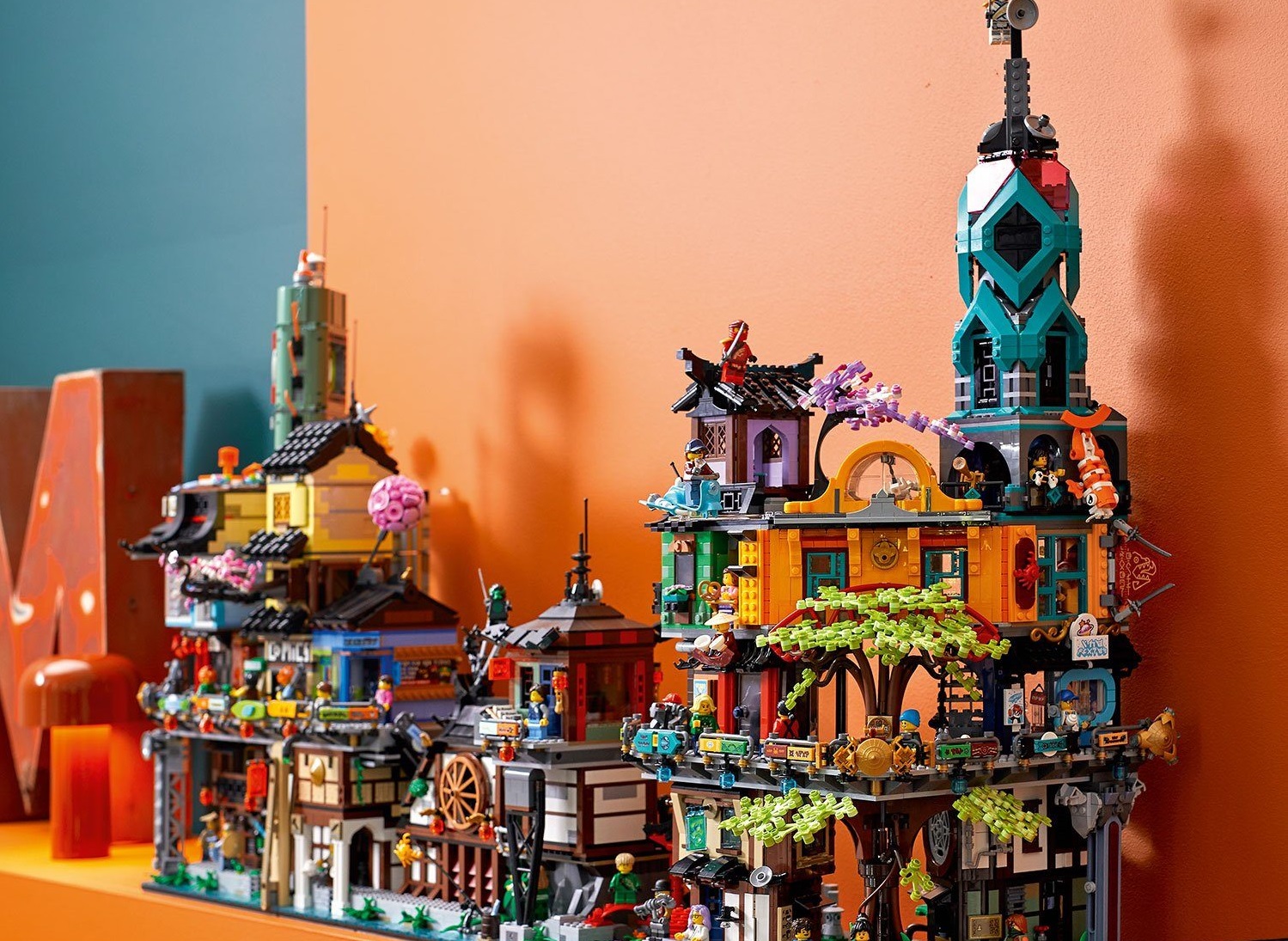 LEGO Ninjago - 71741 - Vườn Thành phố Ninjago