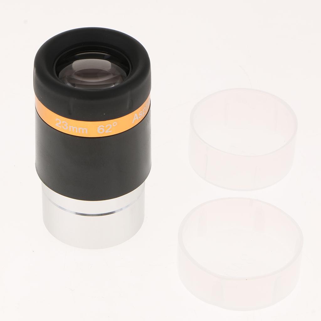 Phép Lạ Chiếu 23 Mm Ống Kính Góc Rộng 62 Deg Kính Phi Cầu Miếng Kính Cường Lực Cho 1.25 Astronomic Kính Thiên Văn