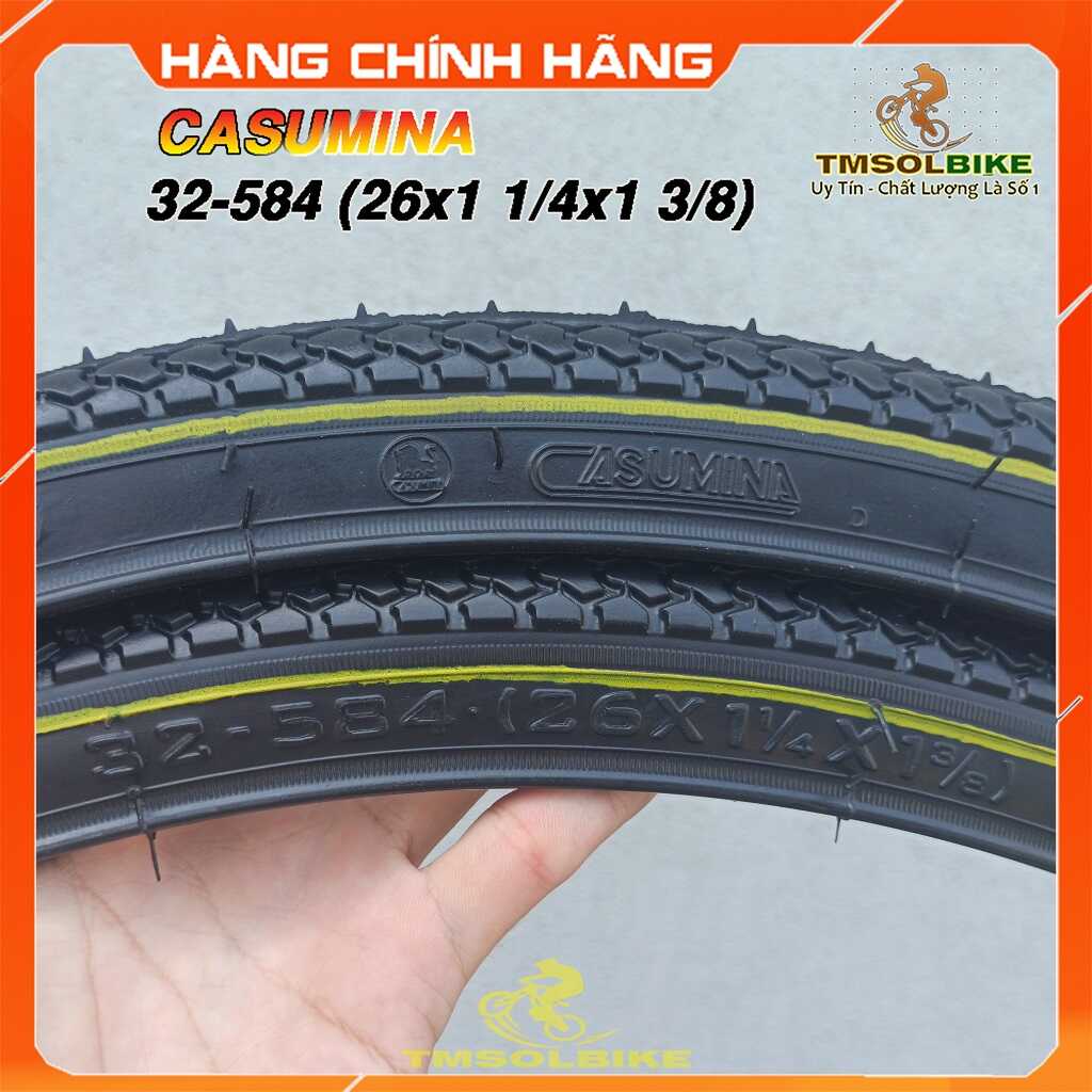 Vỏ Lốp Xe Đạp 26x1 1/4 x 1 3/8 CASUMINA