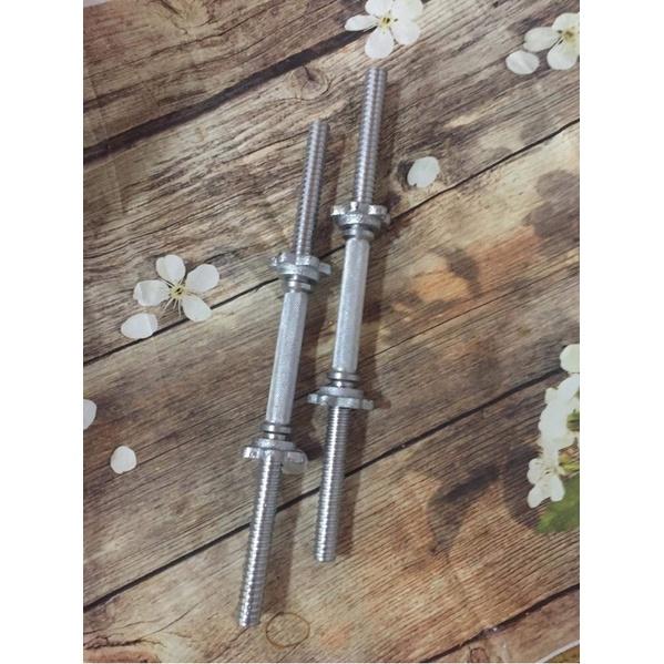 Đòn tạ tay dài 45cm phi 27 lắp full tạ