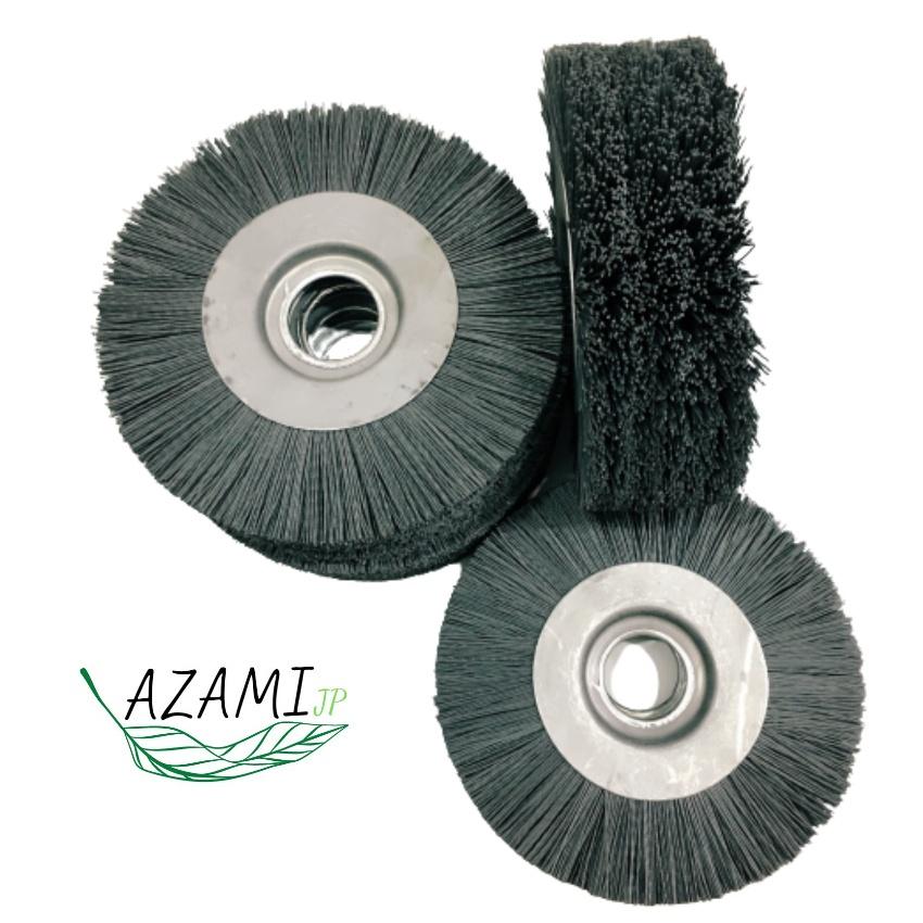 Bánh Cước Sợi Nilon Cát 200mm , Sợi 0,8mm , Lỗ 25,4mm, Chổi Cước Chà Nhám Gỗ , Đánh Bóng Gỗ, Chổi Quật gỗ , Hàng Cao Cấp