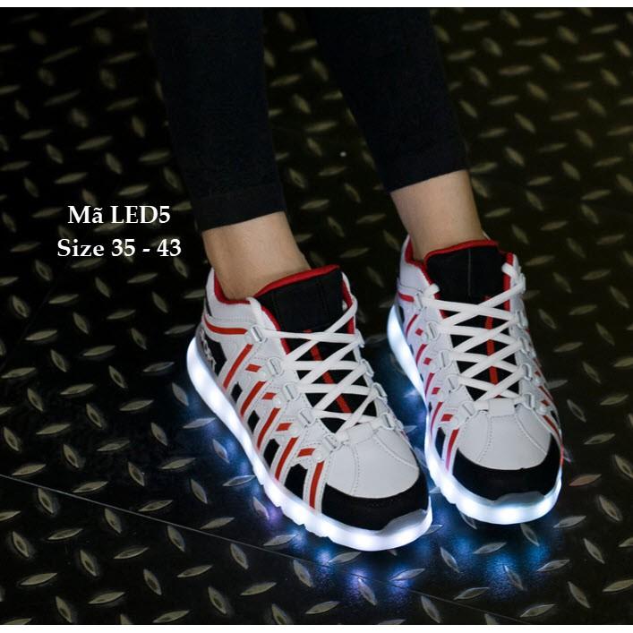 Giày bé trai và bé gái LED5 (size 35 - 43)