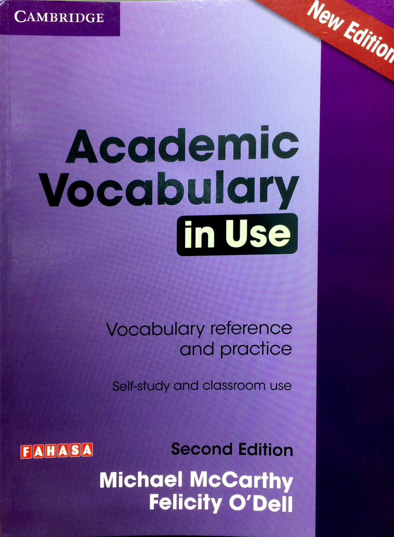 Academic Vocabulary in Use Edition with Answers Edition: Vocabulary Reference and Practice
