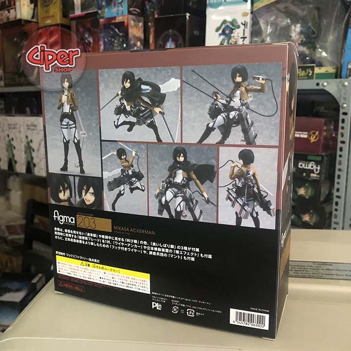 Mô hình Mikasa Ackerman 203 - Mô hình Attack on Titan - Figma 203